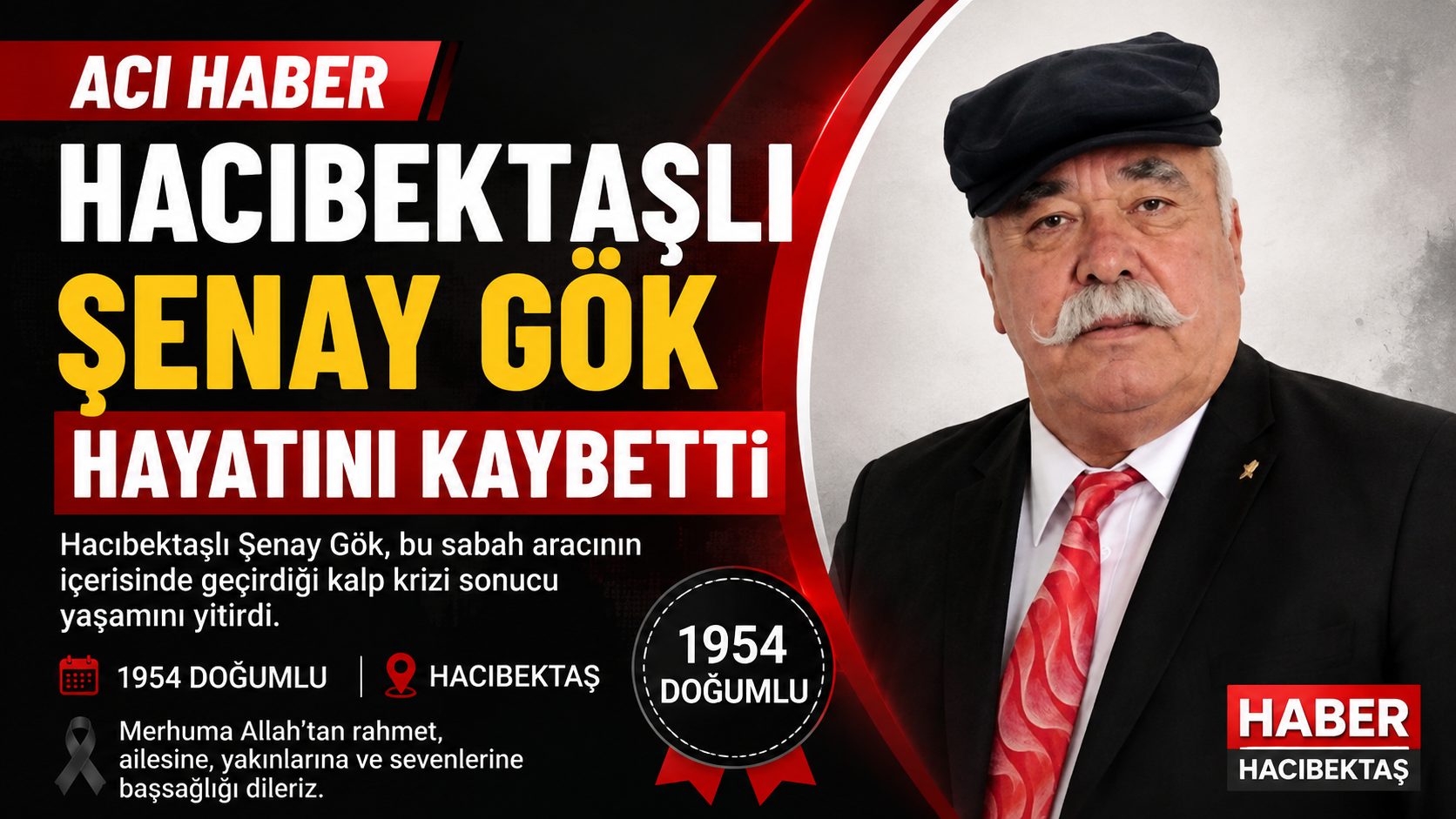 Hacıbektaşlı Şenay Gök Hayatını Kaybetti