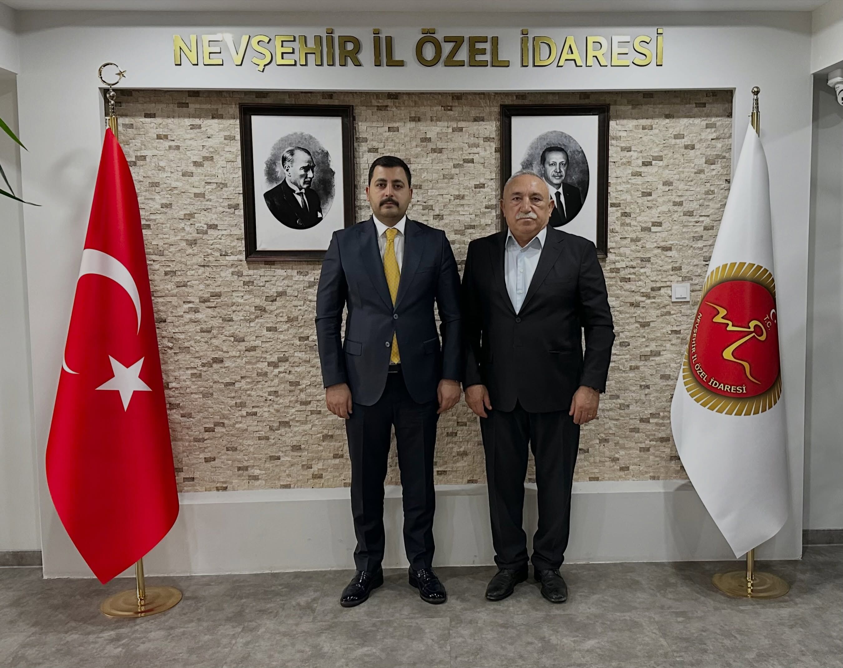 Hacıbektaş Belediye Başkanı Ali Kaim’den İl Özel İdaresi’ne Ziyaret