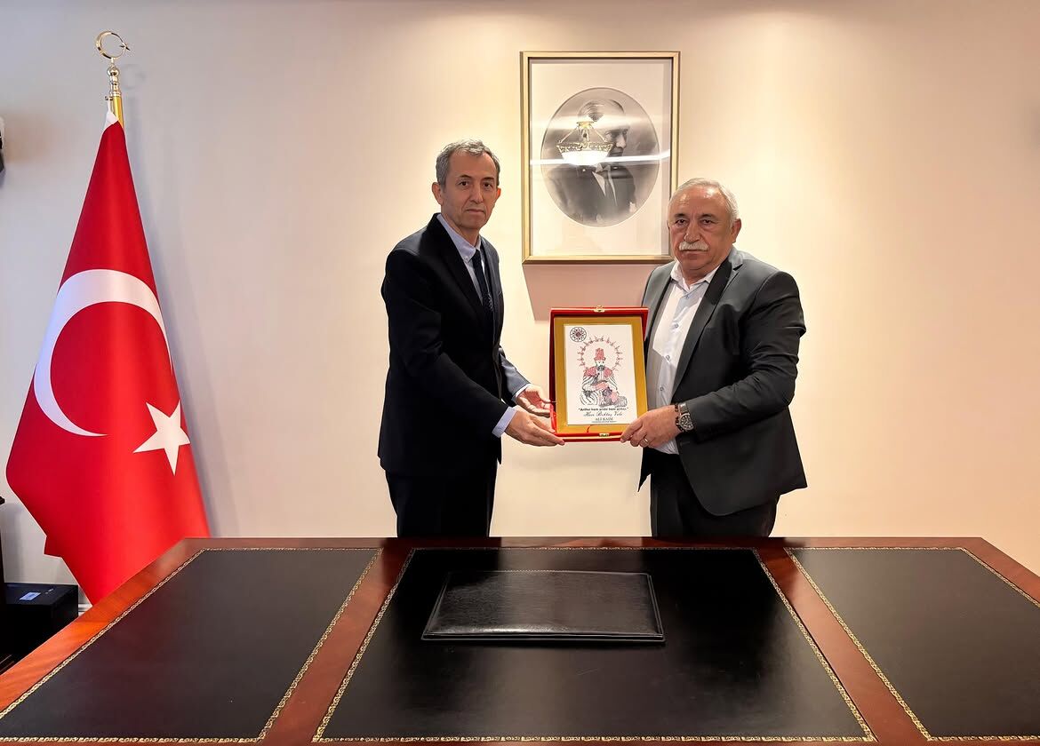 Hacıbektaş Belediye Başkanı Sayın Ali Kaim Ile Çalışma Arkadaşlarını Çankaya Köşkü’nde Ağırladık
