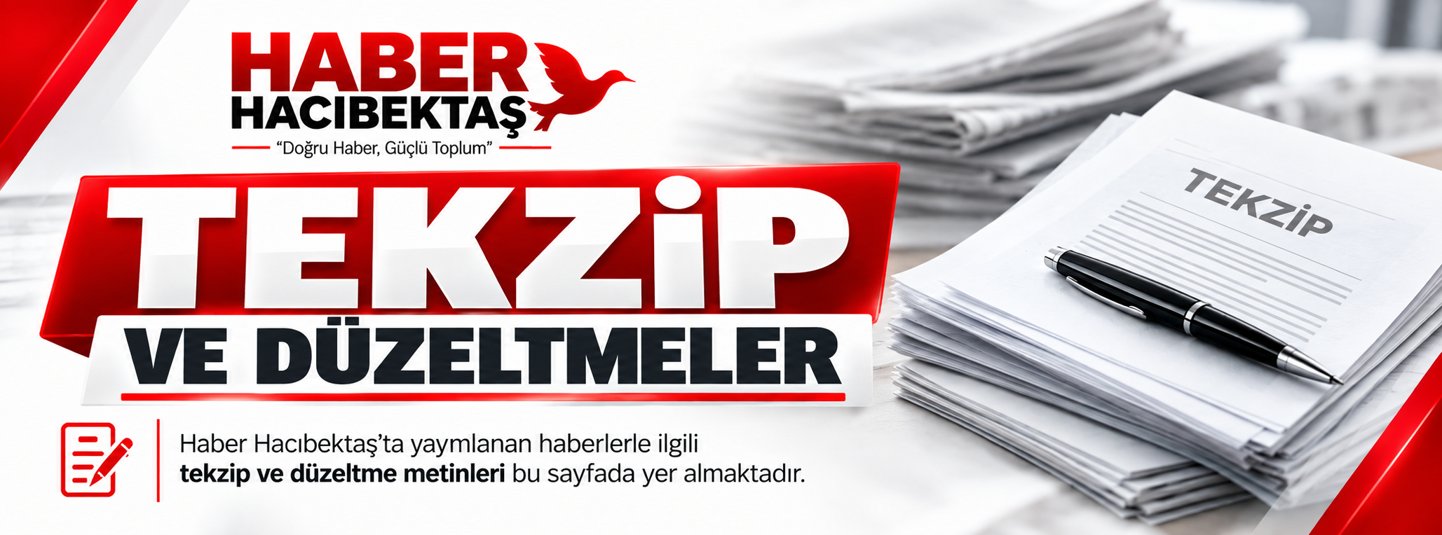 Haber Hacıbektaş Tekzip Ve Düzeltmeler